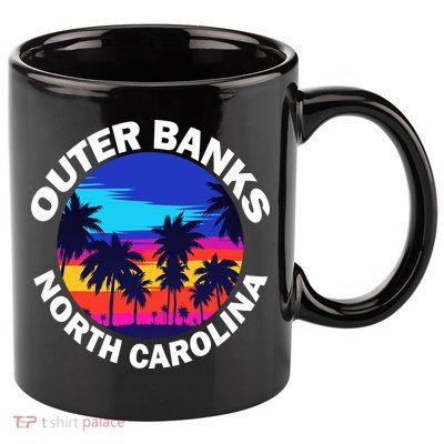 Outer Banks North Carolina 11oz C Handle Ceramic Mug