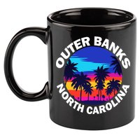 Outer Banks North Carolina 11oz C Handle Ceramic Mug