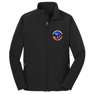 Outer Banks North Carolina Core Soft Shell Jacket