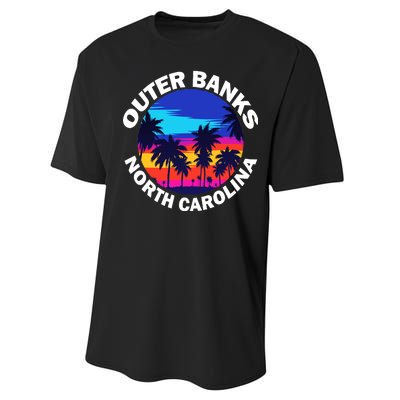 Outer Banks North Carolina Performance Sprint T-Shirt