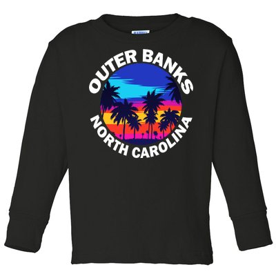 Outer Banks North Carolina Toddler Long Sleeve Shirt