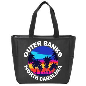 Outer Banks North Carolina Zip Tote Bag