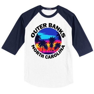 Outer Banks North Carolina Baseball Sleeve Shirt