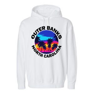 Outer Banks North Carolina Garment-Dyed Fleece Hoodie