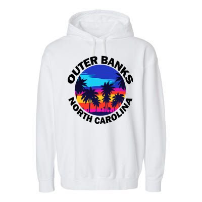 Outer Banks North Carolina Garment-Dyed Fleece Hoodie