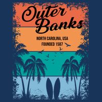 Outer Banks North Carolina USA Founded 1587 Apron