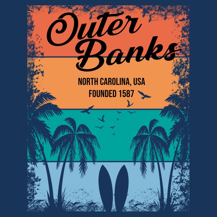 Outer Banks North Carolina USA Founded 1587 Apron