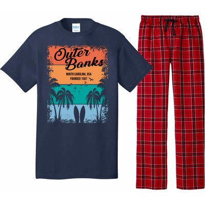 Outer Banks North Carolina USA Founded 1587 Pajama Set