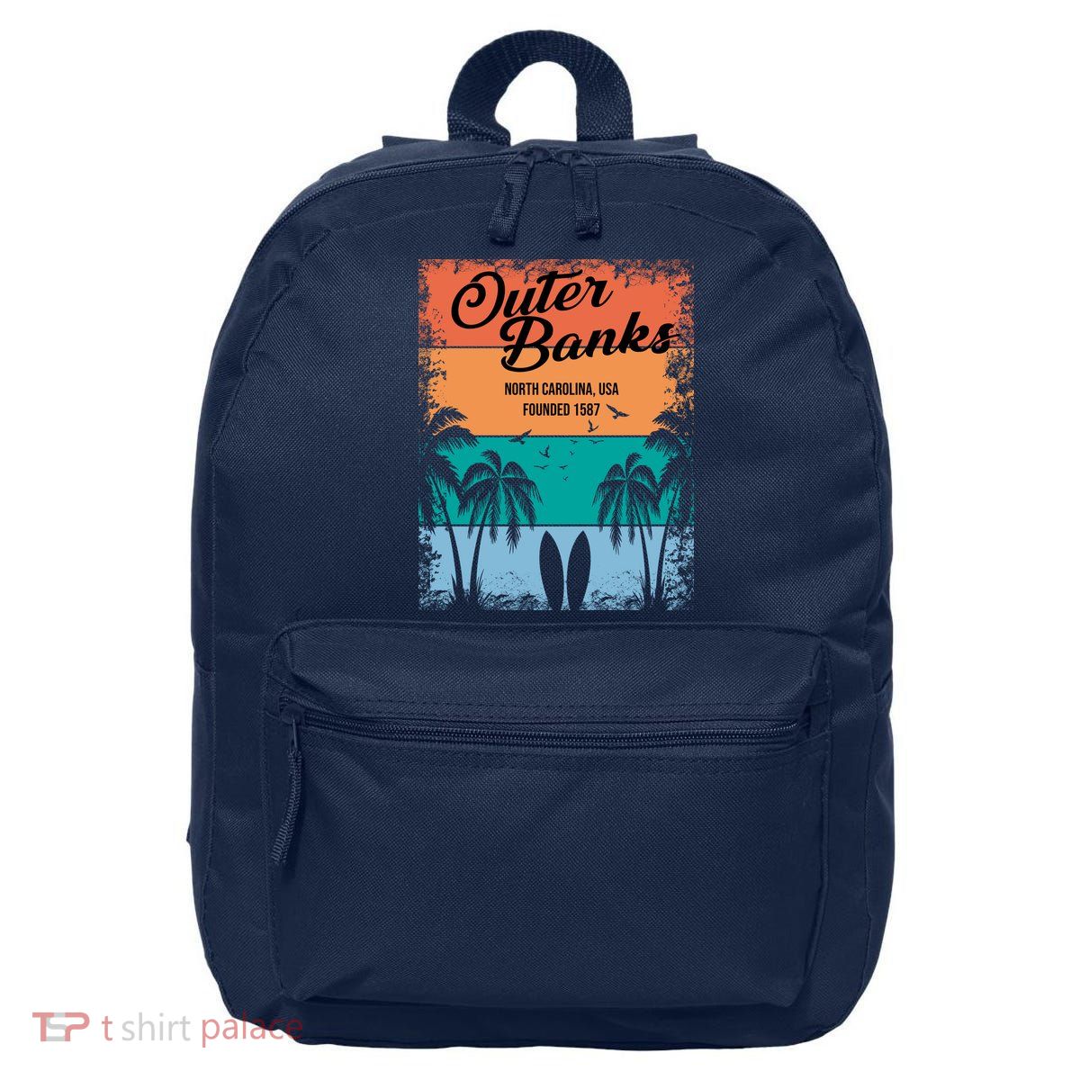 Outer Banks North Carolina USA Founded 1587 16 in Basic Backpack