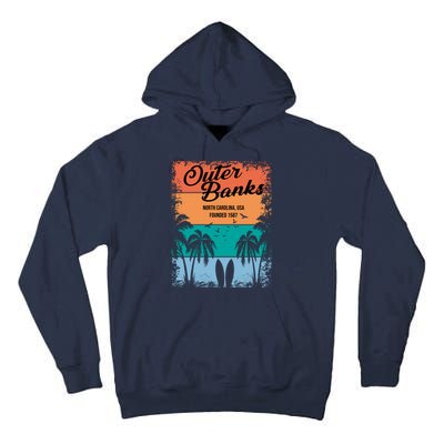 Outer Banks North Carolina USA Founded 1587 Tall Hoodie