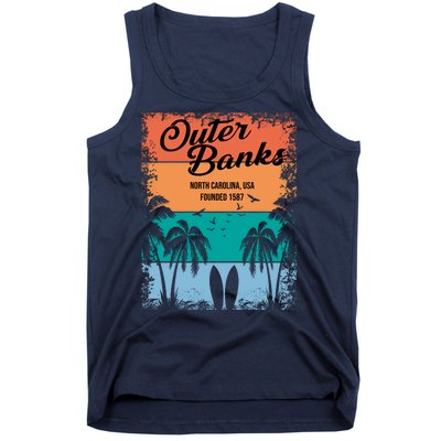 Outer Banks North Carolina USA Founded 1587 Tank Top