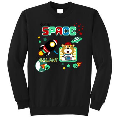 Outer Space Children's Illustration Sweatshirt