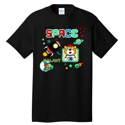 Outer Space Children's Illustration Tall T-Shirt