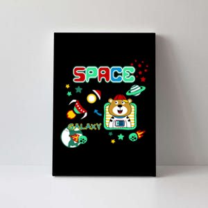 Outer Space Children's Illustration Canvas