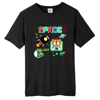 Outer Space Children's Illustration Tall Fusion ChromaSoft Performance T-Shirt