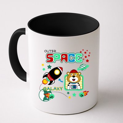 Outer Space Children's Illustration Mug