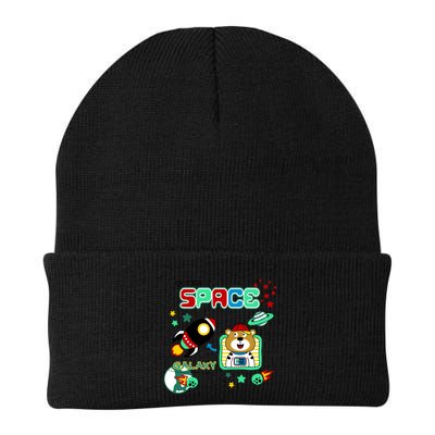 Outer Space Children's Illustration Beanie