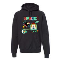 Outer Space Children's Illustration Premium Hoodie