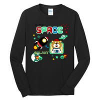 Outer Space Children's Illustration Tall Long Sleeve T-Shirt