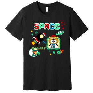 Outer Space Children's Illustration Premium T-Shirt