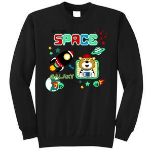 Outer Space Children's Illustration Tall Sweatshirt