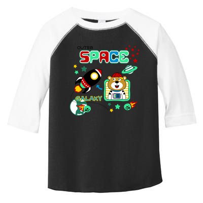 Outer Space Children's Illustration Toddler Fine Jersey T-Shirt