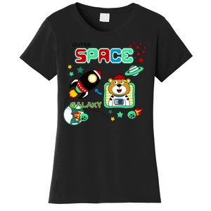 Outer Space Children's Illustration Women's T-Shirt