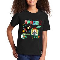Outer Space Children's Illustration Kids T-Shirt
