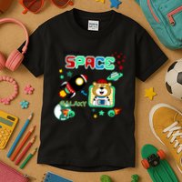 Outer Space Children's Illustration Kids T-Shirt