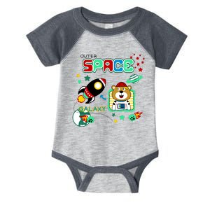 Outer Space Children's Illustration Infant Baby Jersey Bodysuit