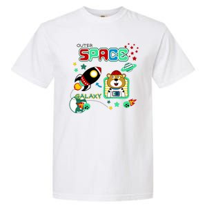 Outer Space Children's Illustration Garment-Dyed Heavyweight T-Shirt