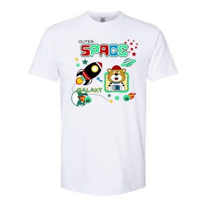 Outer Space Children's Illustration Softstyle CVC T-Shirt