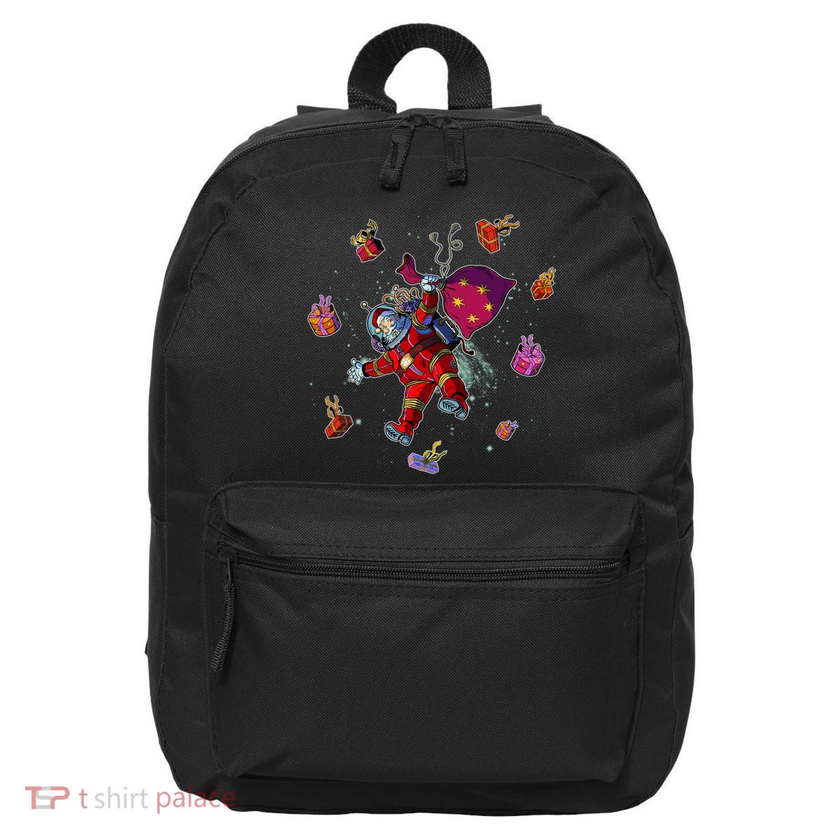 Outer Space Santa Christmas Astronaut  16 in Basic Backpack