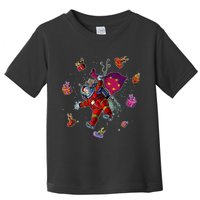 Outer Space Santa Christmas Astronaut  Toddler T-Shirt