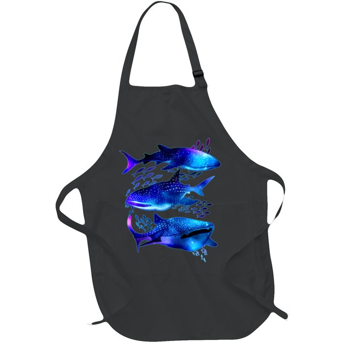 Outer Space Whale Sharks  Apron