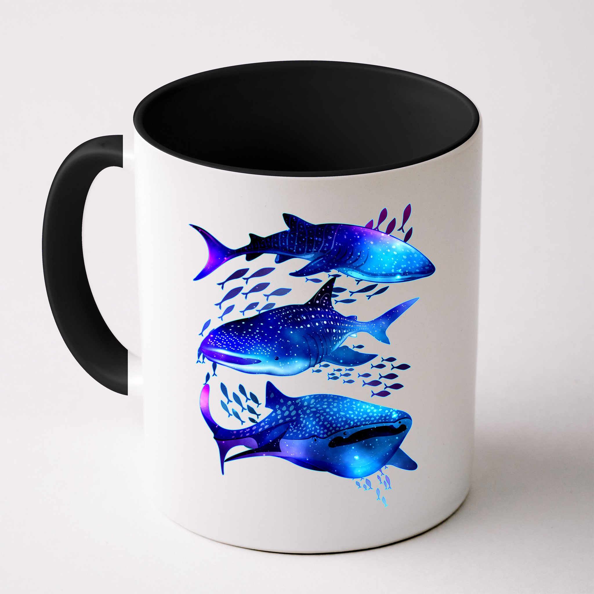 Outer Space Whale Sharks  Mug