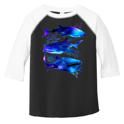 Outer Space Whale Sharks  Toddler Fine Jersey T-Shirt