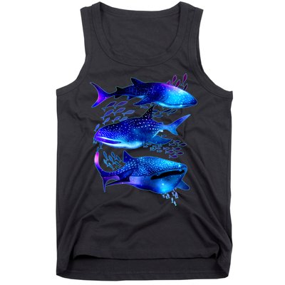 Outer Space Whale Sharks  Tank Top