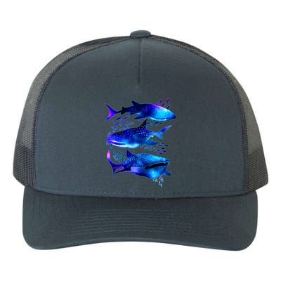 Outer Space Whale Sharks  Yupoong Adult 5-Panel Trucker Hat