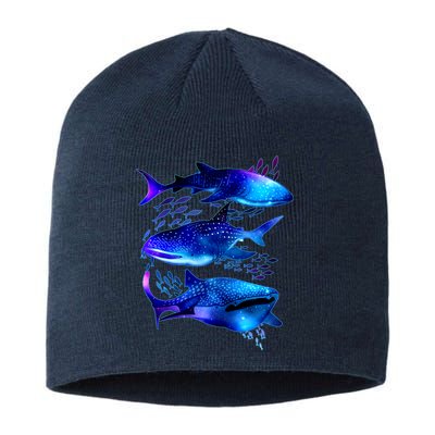 Outer Space Whale Sharks  Sustainable Beanie