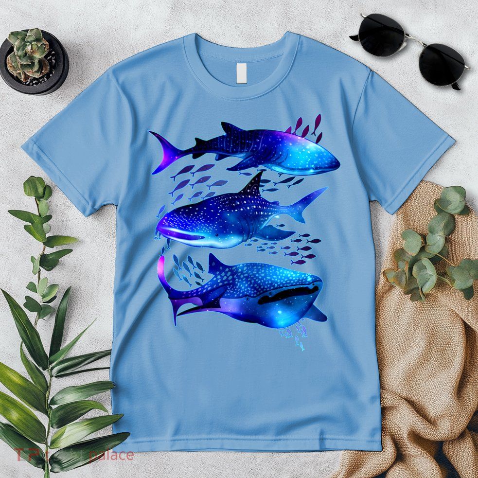 Outer Space Whale Sharks  Premium T-Shirt