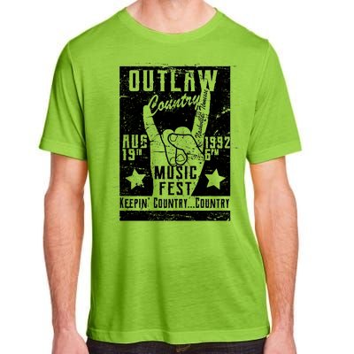 Outlaw Country Music Fest Nashville Adult ChromaSoft Performance T-Shirt