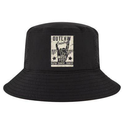 Outlaw Country Music Fest Nashville Cool Comfort Performance Bucket Hat