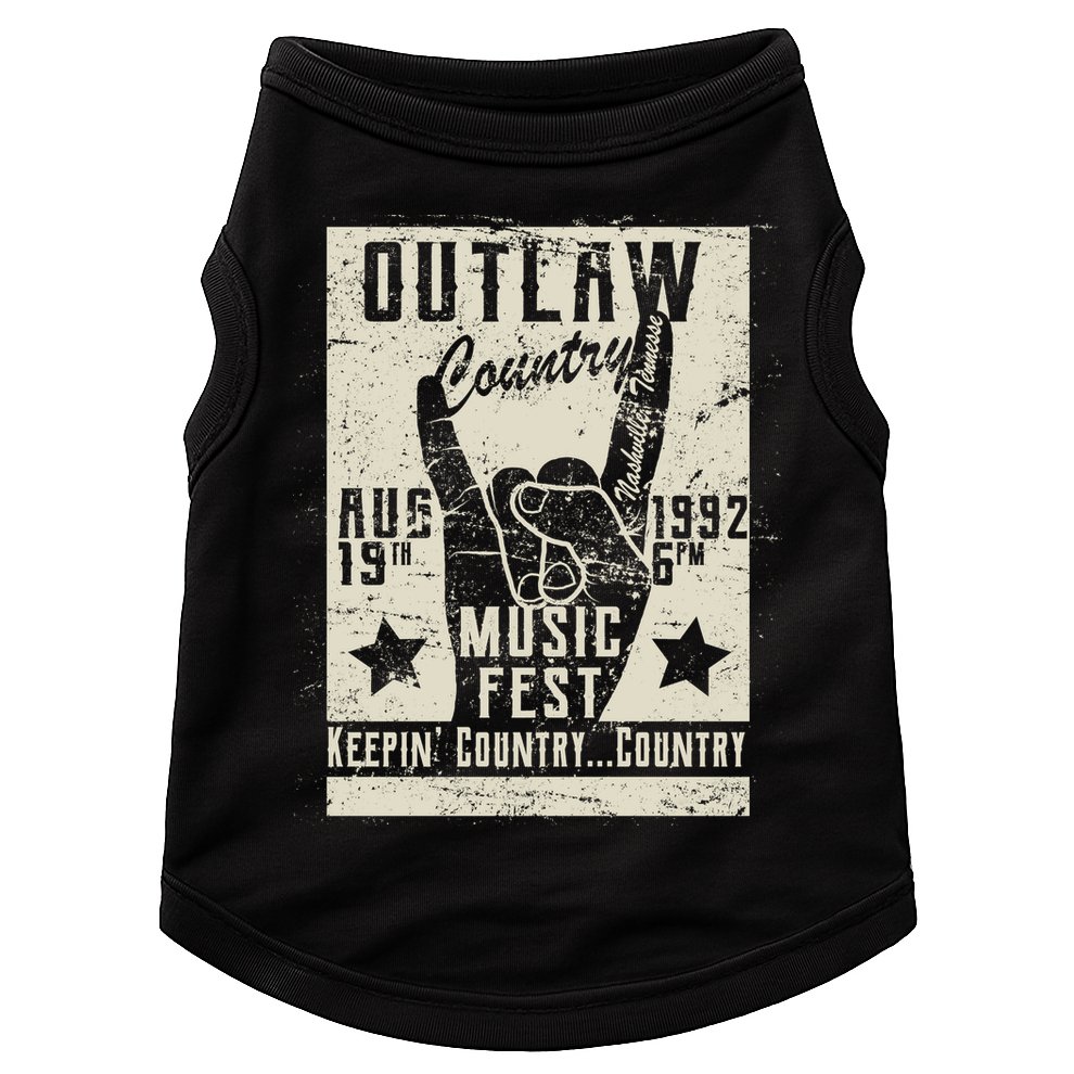 Outlaw Country Music Fest Nashville Doggie Tank