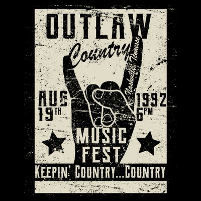 Outlaw Country Music Fest Nashville T-Shirt