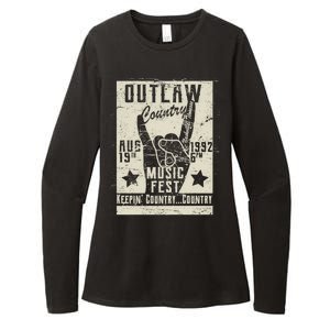 Outlaw Country Music Fest Nashville Womens CVC Long Sleeve Shirt