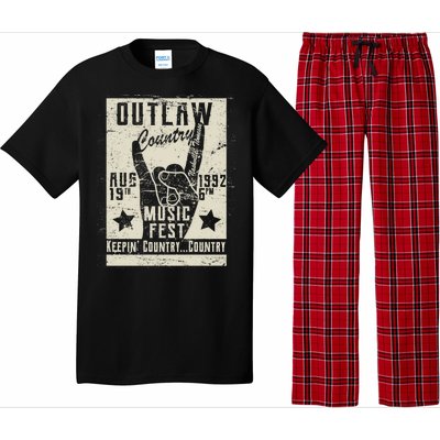 Outlaw Country Music Fest Nashville Pajama Set