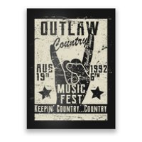 Outlaw Country Music Fest Nashville Poster