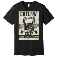 Outlaw Country Music Fest Nashville Premium T-Shirt