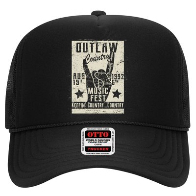 Outlaw Country Music Fest Nashville Trucker Hat